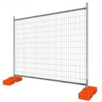 TLWY Dia 3mm 4mm 5mm Galvanized Temporary Fence Outdoor PVC Coated for sale