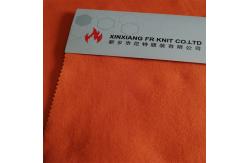China 7oz Knitted Interlock FR Cotton Fabric Arc Rated 160 Cm Width supplier