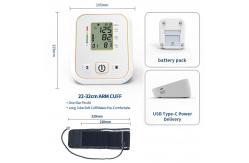 China White Electronic Home Blood Pressure Device With Voice Function One Touch Measurement supplier