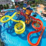 All Ages Outdoor Water Playground Aquatic Playground Equipment Customization for sale