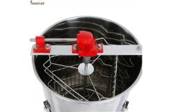 China 3 Frame Manual Honey Extractor with Quick Delivery and Stainless Steel Construction supplier