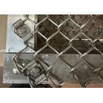Stainless Steel 316L Chain Link Fence Fabric Boundary Wall Galvanized Steel for sale