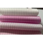 Blue Anti Static ESD Fabrics Antistatic Cleanroom Conductive 5mm/4mm Grid / Strip Fabrics for sale