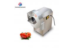 China Electric Garlic Processing Machine Automatic Bamboo Shoot Papaya Shredder supplier
