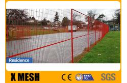 China 6ft Temporary Mesh Fence Canada Construction Panels Powder Coated supplier