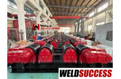 China 200 Ton Conventional Welding Rotator Heavy Duty With Pu Wheels supplier