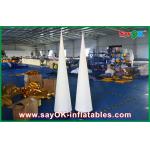 Logo Print Inflatable LED Cone Inflatable Lighting Decoration Waterproof For Advertising for sale