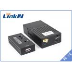 Spy HD Video Transmitter 1km NLOS COFDM Low Delay H.264 High Security AES256 Encryption 200-2700MHz for sale