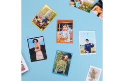 China Custom Size Magnetic Photo Pocket Black Magnetic Photo Frames supplier