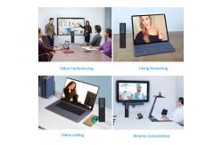 China VGA Lens Tongveo AI Conference Video Camera ROHS With Microphone Speaker supplier