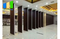 China Banquet Room Acoustic Folding Door System Mobile Sliding Partition Walls supplier