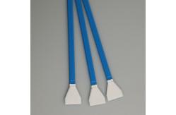 China Class 100 Cleanroom V Shape Knitted Microfiber Camera Sensor Swabs supplier