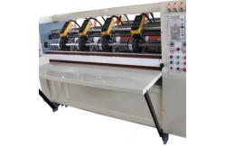 China 220v Cardboard Thin Blade Slitting Scoring Machine 4kw Electric Control supplier