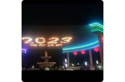 China Indoor P100 Flexible LED Mesh Screen Display LED Dot Light Transparent supplier