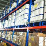 Metal Selective Pallet Racking System Galvanized Industrial Racking for sale