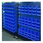 Industrial Warehouse Stackable Plastic Storage Bins Boxes Vegetable Weave Storage