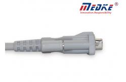 China Gold Plated Non Detachable 2.2M Schiller Cs200 Ecg Lead Wires supplier