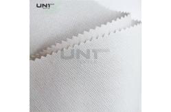 China Double Side Brushed Polyester Tie Interlining Fabric Dye Woven For Necktie supplier