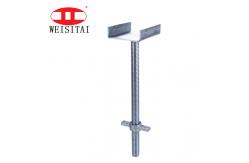 China 200KN Q235 U Head Screw Jack Base As Scaffold U Heads supplier