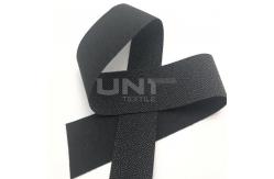 China Black Garments Accessories High Elasticity PA Coating 3.5cm Width OEKO Certificate supplier