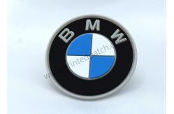 China Custom Rubber Logo Patch Embossed BMW PVC Patches For Hats supplier