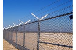 China 8 Foot Boundary Wall Chain Link Fence Fabric Pvc Coated Use Wire Mesh supplier