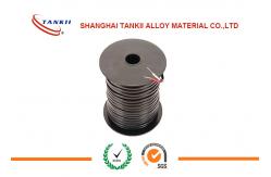 China Solid Unscreened Thermocouple Cable High Silica Fiberglass Thermocouple Wire 2*0.2mm supplier