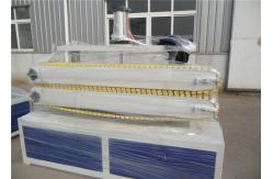 China Plastic pvc Pipe Extrusion Line , Double Screw Twin Pipe Extrusion Line supplier