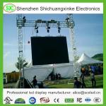 Light Weight Super Thin Hanging LED Display , Chaming Events Led Screen 500x500