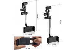 China 360 Degree Rotation Rear View Mirror Phone Holder Multifunctional 71mm width supplier