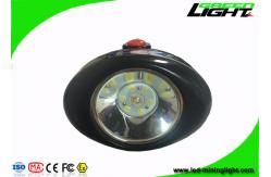 China Black Shell LED Mining Headlamp High Safety For Patrolling / Overhauling / Emergency supplier