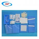 Convenient Blue Ophthalmic Surgical Pack Soft Waterproof Fabric OEM Available for sale