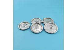 China Soda Beverage Easy Open Can Lids Aluminum Cap End Full Aperture Open supplier