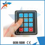 3 × 4 matrix keyboard Breadboard For Arduino membrane switch Extended Keyboard for sale