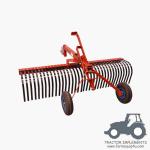 ALR - ATV Landscape Raker With Rear Wheel, Height Adjustable ,Farm Cultivating Machinery for sale