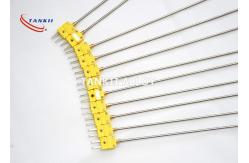 China SS304 Sheath Mgo Thermocouple Mineral Insulation With Male Connector supplier
