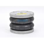 Double Type Convoluted Air Spring Bellow 4XM8 Threaded Hole Industrial Machine Airbag for sale