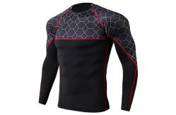 China Sublimation Printed Long Sleeve Surf Rash Guard High Quality Custom supplier
