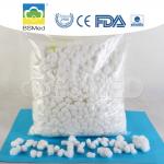 Absorbent Sterile Cotton Wool Balls Round Shape For Surgical Dressing for sale