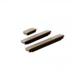 FPC/FFC connector 0.3MM pitch front plug rear lock soft row socket height 1.0MM 9/13/41/71P for sale