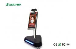 China Smart Face Recognition Infrared Thermometer For Human Body Temperature Test supplier