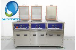 China Three Step Ultrasonic Hardware Sonic Wave Ultrasonic Cleaner Stainless Steel Material supplier