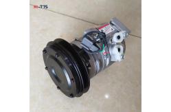 China Air Conditioning Compressor 24V 6PK 10S15C Excavator Engine Parts supplier