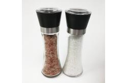 China 180ml Salt And Pepper Adjustable Spice Grinder Bottle supplier
