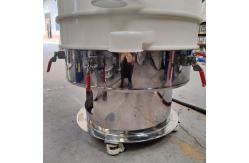 China Liquid Plastic Vibrating Screen Electric Automatic Sifter 500 Mesh supplier