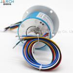 Stainless Steel Electrical Rotary Union 360 Degree Rotating 250RPM 5A 6 Circuits for sale