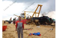 China Large Output 550mm Pump Mining Dredge 15m Dredging Depth supplier