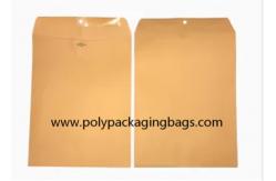 China 6x9 9x12 10x13 Golden Brown Paper Self Adhesive Envelope File supplier