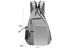China Sling Pickleball Racket Bag Lightweight  With Drawstring Hence Hook supplier