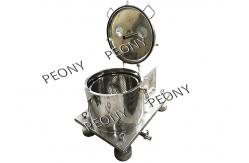 China Vertical Basket Centrifuge , SS CBD Oil Ethanol Extraction Machine supplier